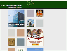 Tablet Screenshot of internationalalmere.com